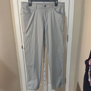 Lululemon Athletica Gray Chinos Relaxed Fit